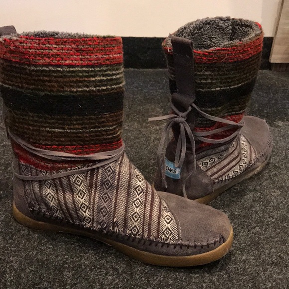 toms aztec boots